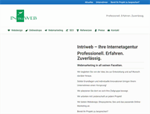 Tablet Screenshot of intriweb.com